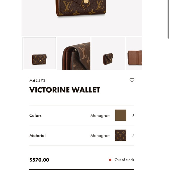 Louis Vuitton Victorine Compact Wallet Brand New - Picture 6 of 12